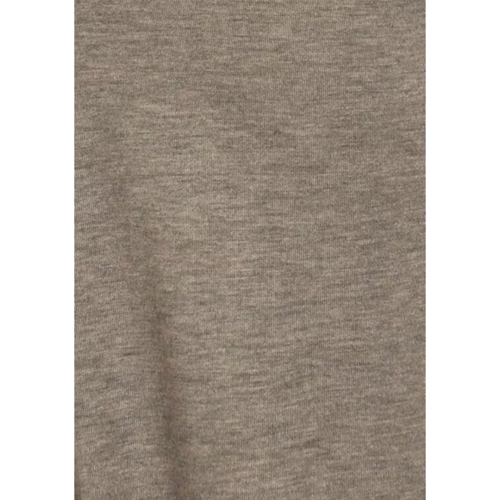 SOLD OUT Heather Taupe Wide Leg Palazzo Stretch Knit Pants - Picture 5 of 6